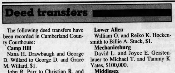 Clipping from The Sentinel